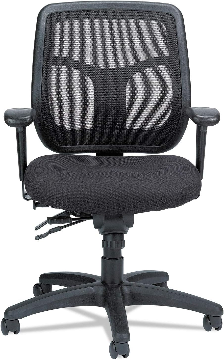 Seating Apollo Multi Function Swivel Chair with Seat Slider, Black