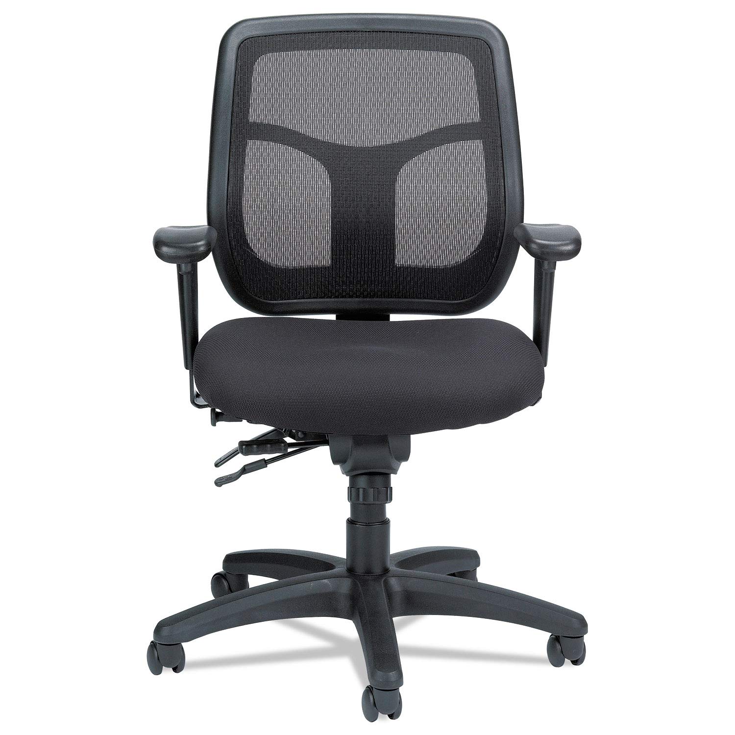 Seating Apollo Multi Function Swivel Chair with Seat Slider, Black