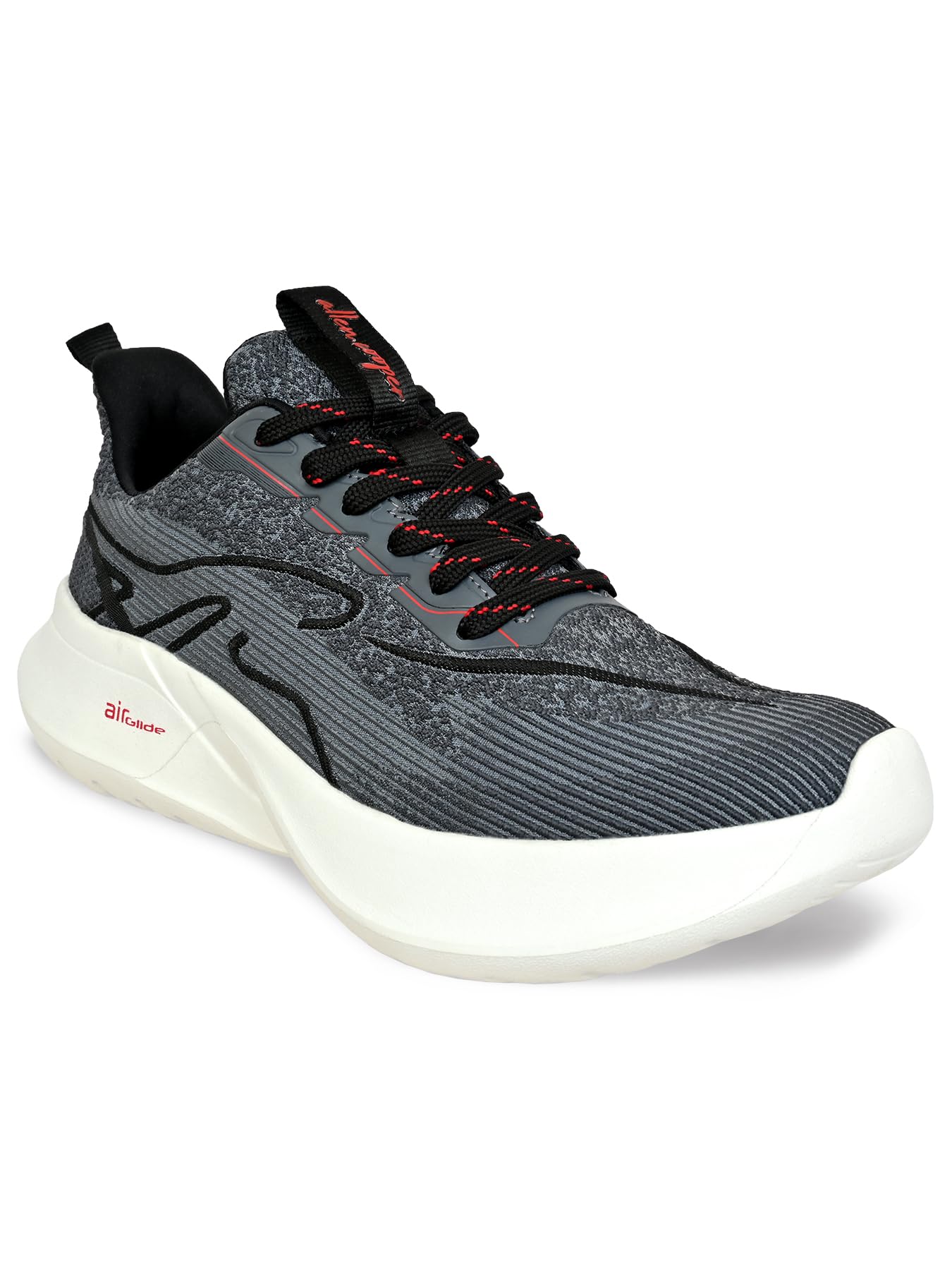 Jacquard Reborn Walking,Road Running,Cricket,Gym,Sports Comfortable Extra Max Cushion with Memory Foam Insole Walking Shoes for Men-image-29