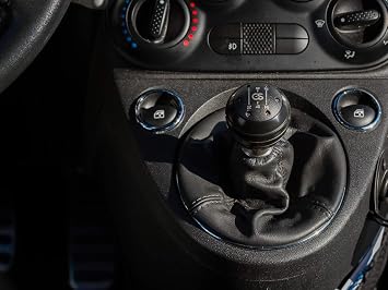 CravenSpeed Shift Knob for Fiat 500 Abarth 2007-2020 (Black (5-Speed))