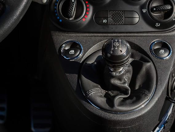 CravenSpeed Shift Knob for Fiat 500 Abarth 2007-2020 (Black (5-Speed))