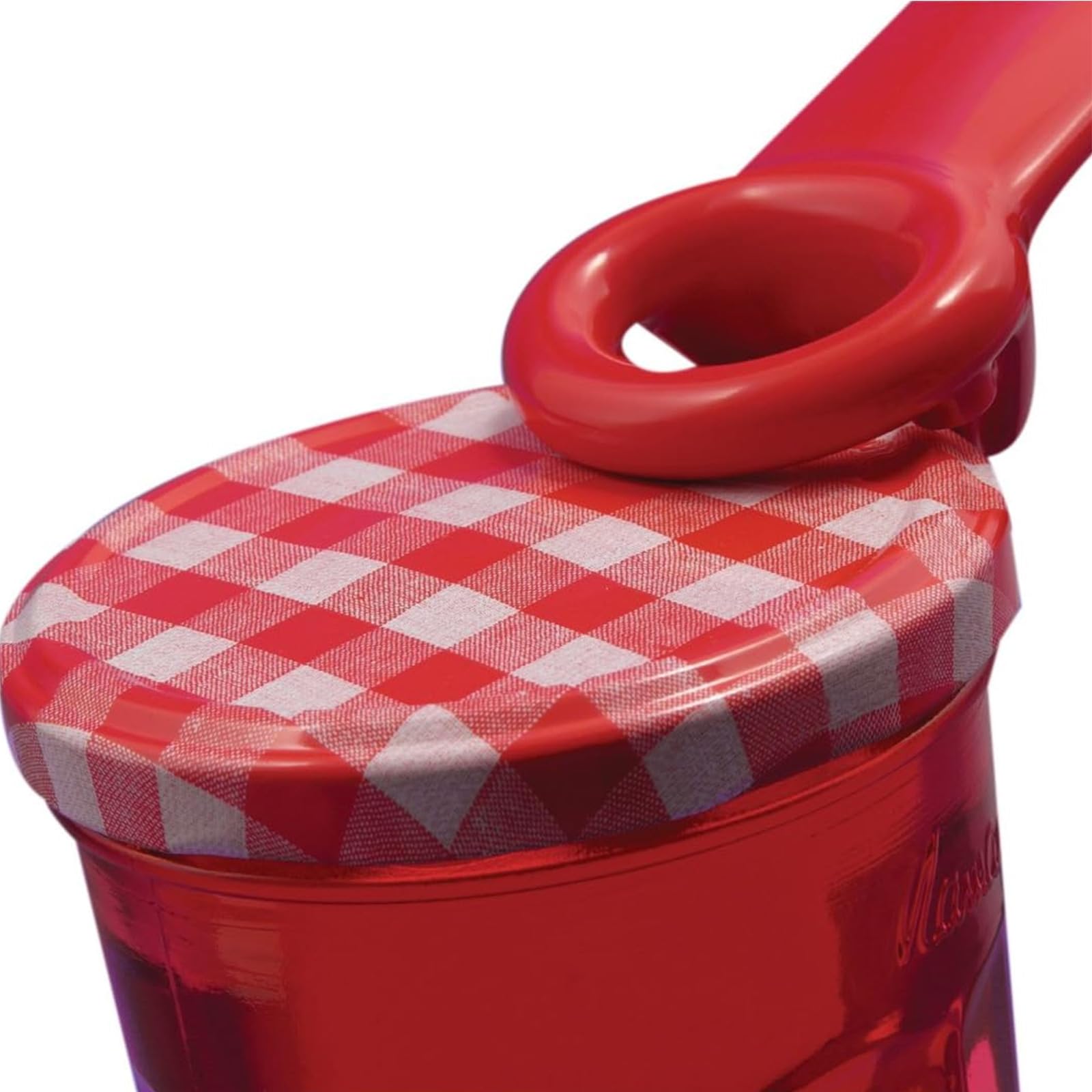 JYTDBCS Easy Jar Opener - Plastic Jar Key for Weak Hands Elderly, Children, Red, 5.62 inches - Image 3