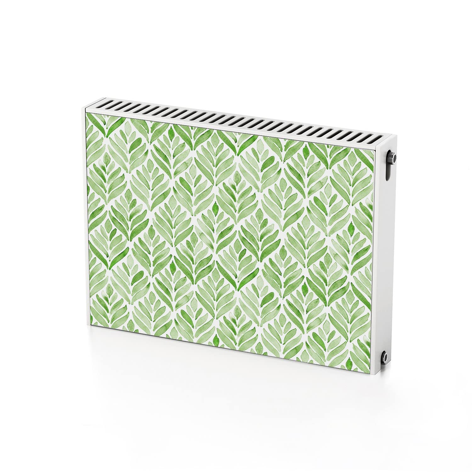 Aimant de radiateur 80x60cm Coloray amovible | Cache radiateur magnétique feuilles peintes