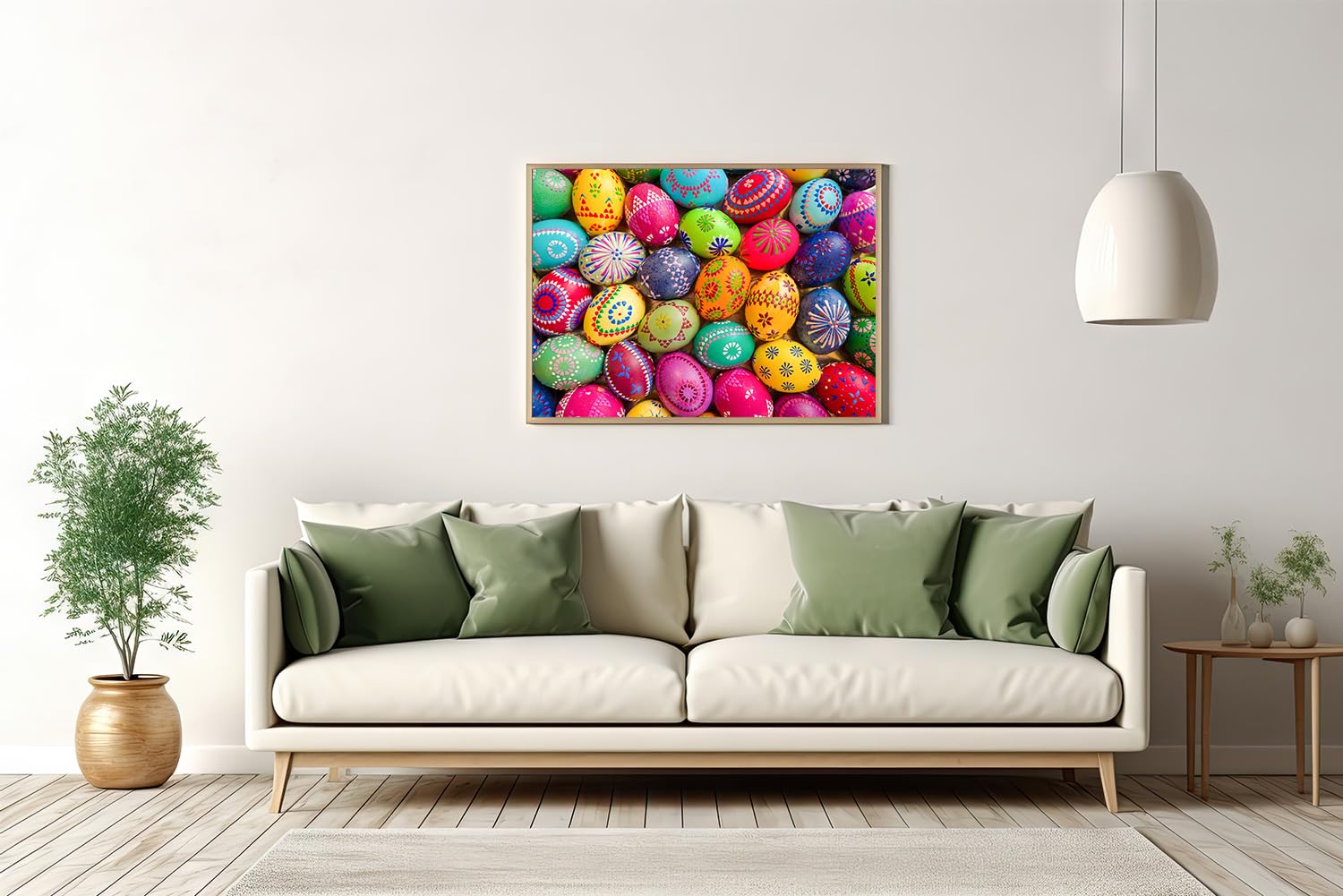 Puzzles for Adults 1000 Piece - Easter Eggs - Jigsaw Puzzles 1000 Pieces Puzzles Painted Easter Eggs & Vintage Easter Eggs Puzzles - Image 7