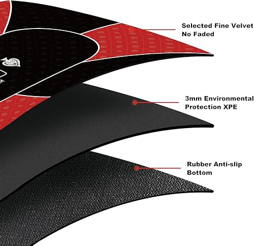 Miniatura 70 de YUZPKRSI Texas Hold'em - Tapete de póquer para 6 jugadores, repelente al agua, portátil, con bolsas de transporte gruesas para juegos de póquer, 47