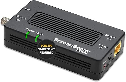 ScreenBeam Bonded MoCA 2.0 Network Adapter for High Speed Internet,