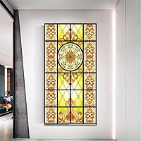 Vista 14 de Película de privacidad para ventanas, estilo diamante, vidrio manchado, sin pegamento, adherencia estática, calcomanías decorativas esmeriladas