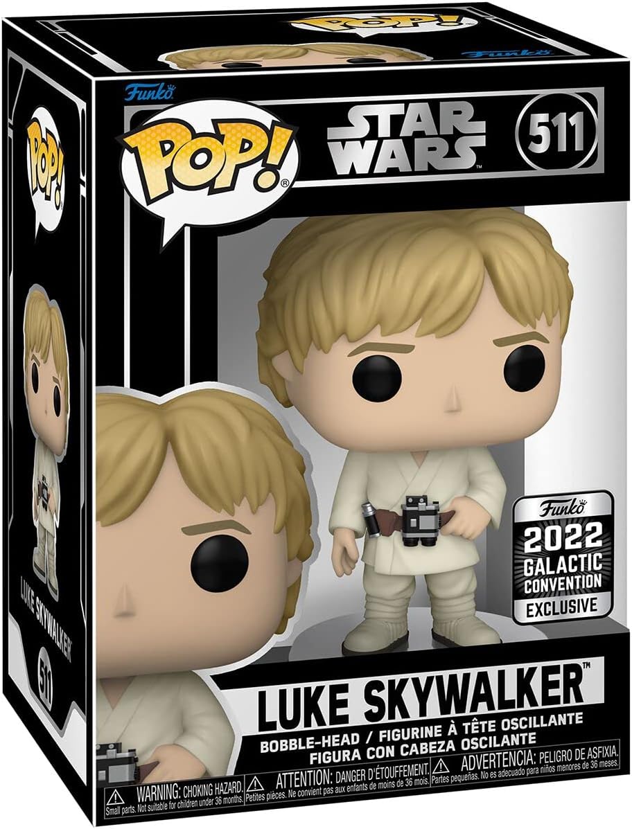 Funko Star Wars Celebration - Luke Skywalker Vinyl Figur 511 Unisex Pop! Standard, Multicolour
