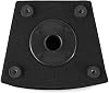 Vonyx SL6 PA Speaker Passive Set 2 x 250 Watt Party Boxes Set 6 Inch Passive Disco DJ Party Speaker with Handles Speaker Boxes with Tophat PA Box - Black