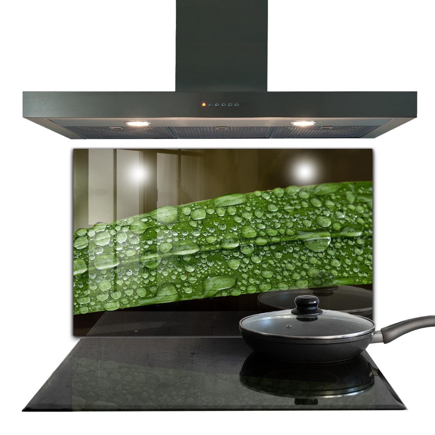 Panneau de cuisine Wallfluent en verre trempé pour sublimer votre décoration murale intérieure