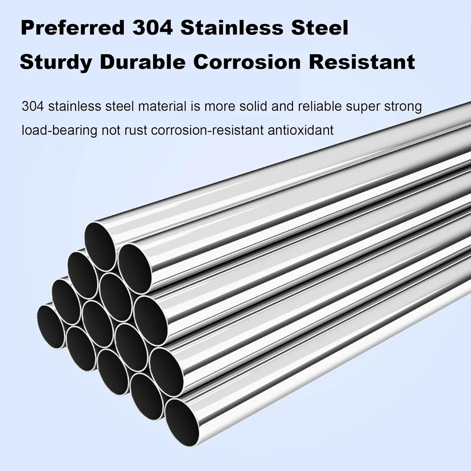 Above Ground Swimming Pool Ladder Steps Inground 304 Stainless Steel Heavy Duty Escalator, 2 Step Pedal for Ground Pools Stair Entry System