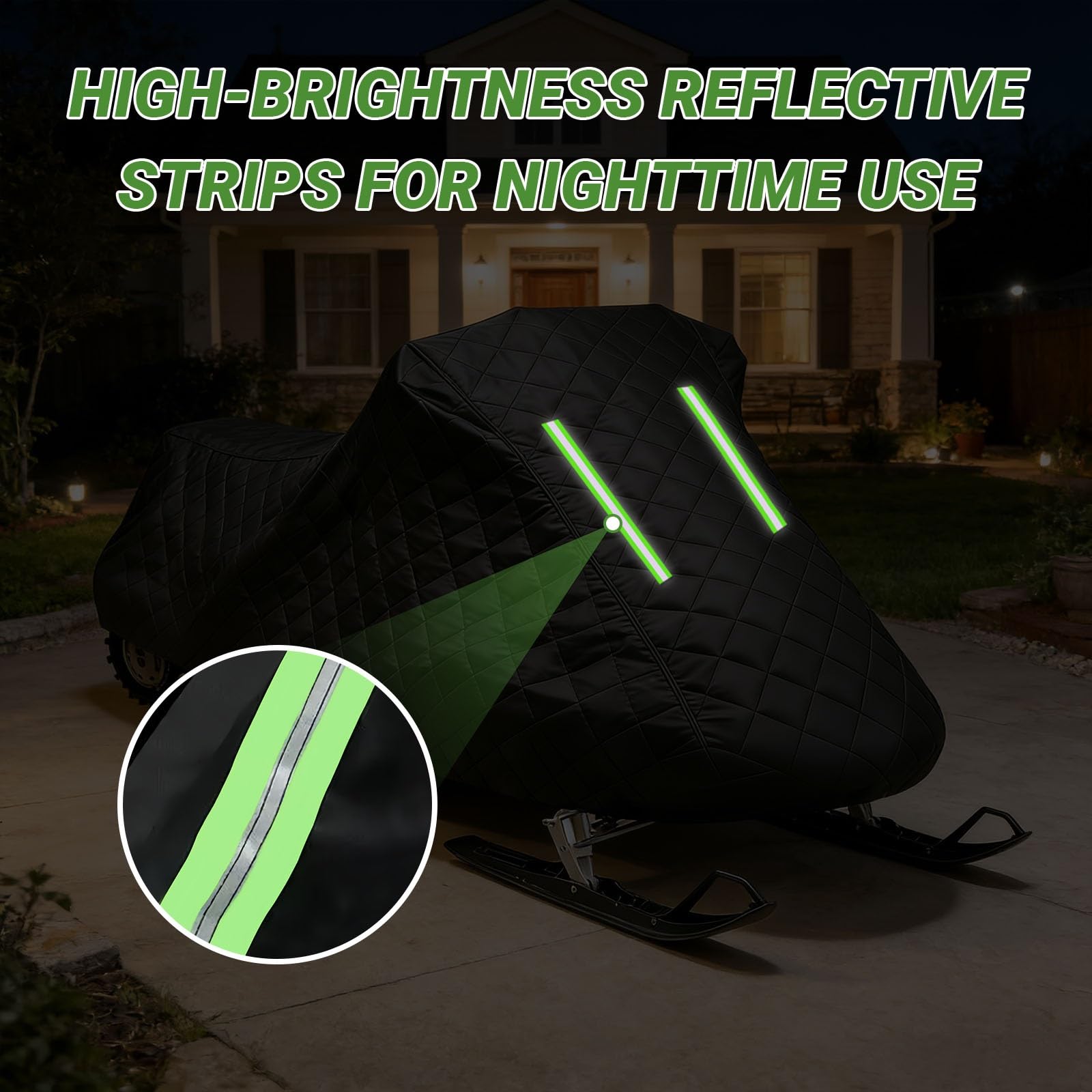 Funda Moto Nieve para Ski-Doo Backcountry X 2024-2026|Funda Protectora para Motos de Nieve para Todo Tipo de Clima|Antirrayas,Resistente Rayos UV,Nieve,Viento y Polvo