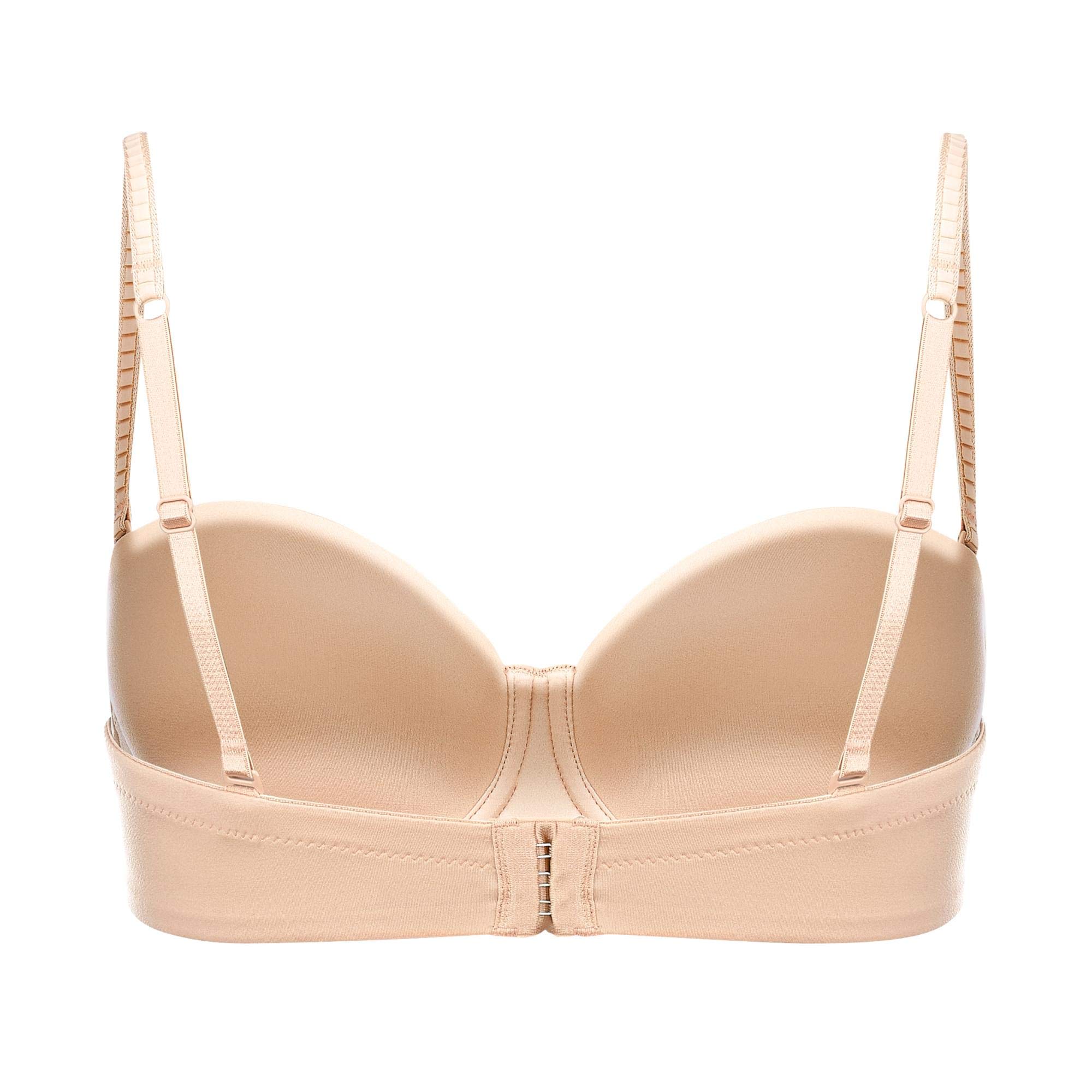 Mey Damen Multiway-BH - BH mit gepolsterten Cups und mit Bügel - Verstellbare und abnehmbare Träger - Luxuriöser Glanz und perfekte Passform - In Schwarz und Beige - Dessous Serie Joan - 74228