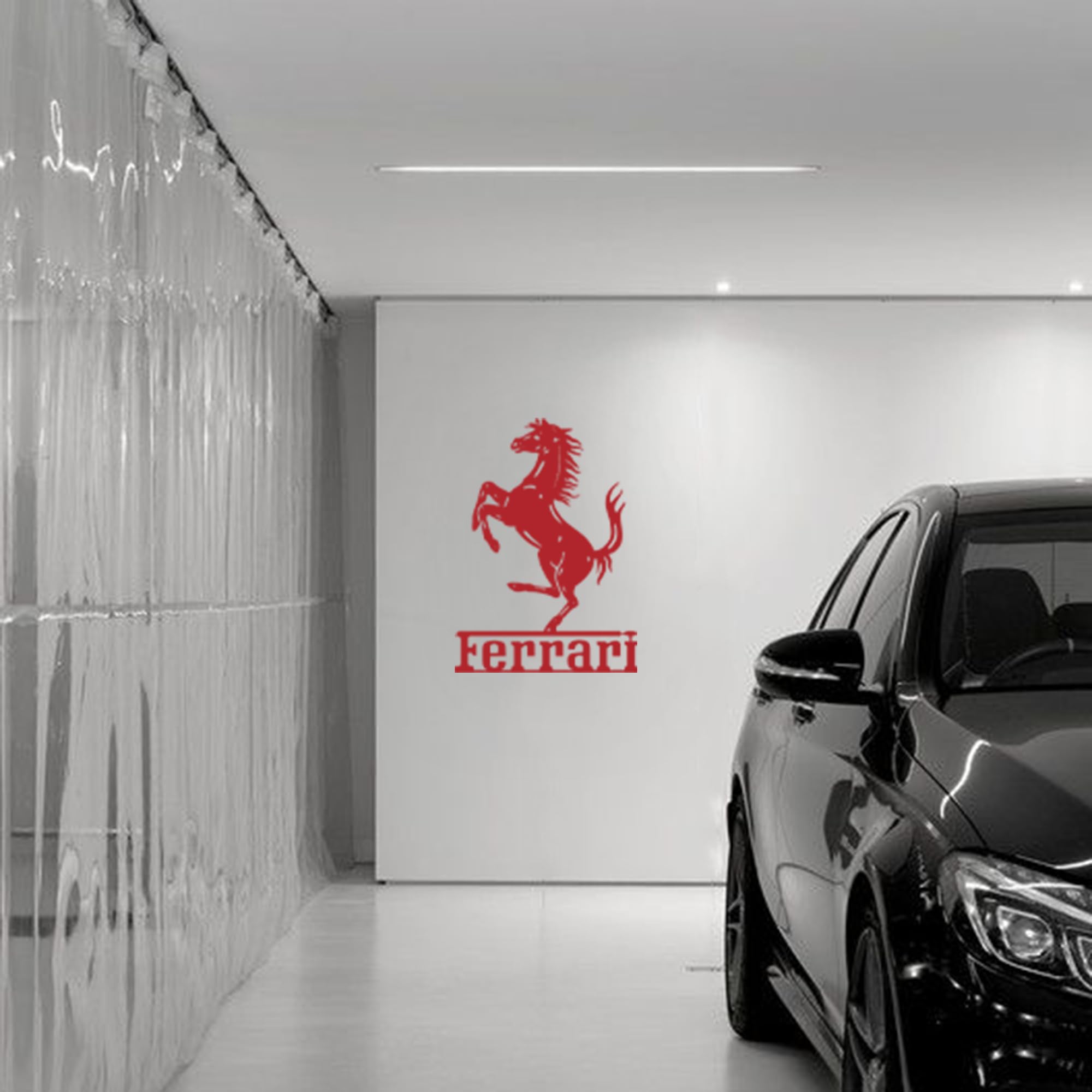 メタルカー ウォールアート モダンデザイン インテリア 壁掛け Amazon.co.jp: メタルカーウォールアート、車のシルエット、自動車の壁