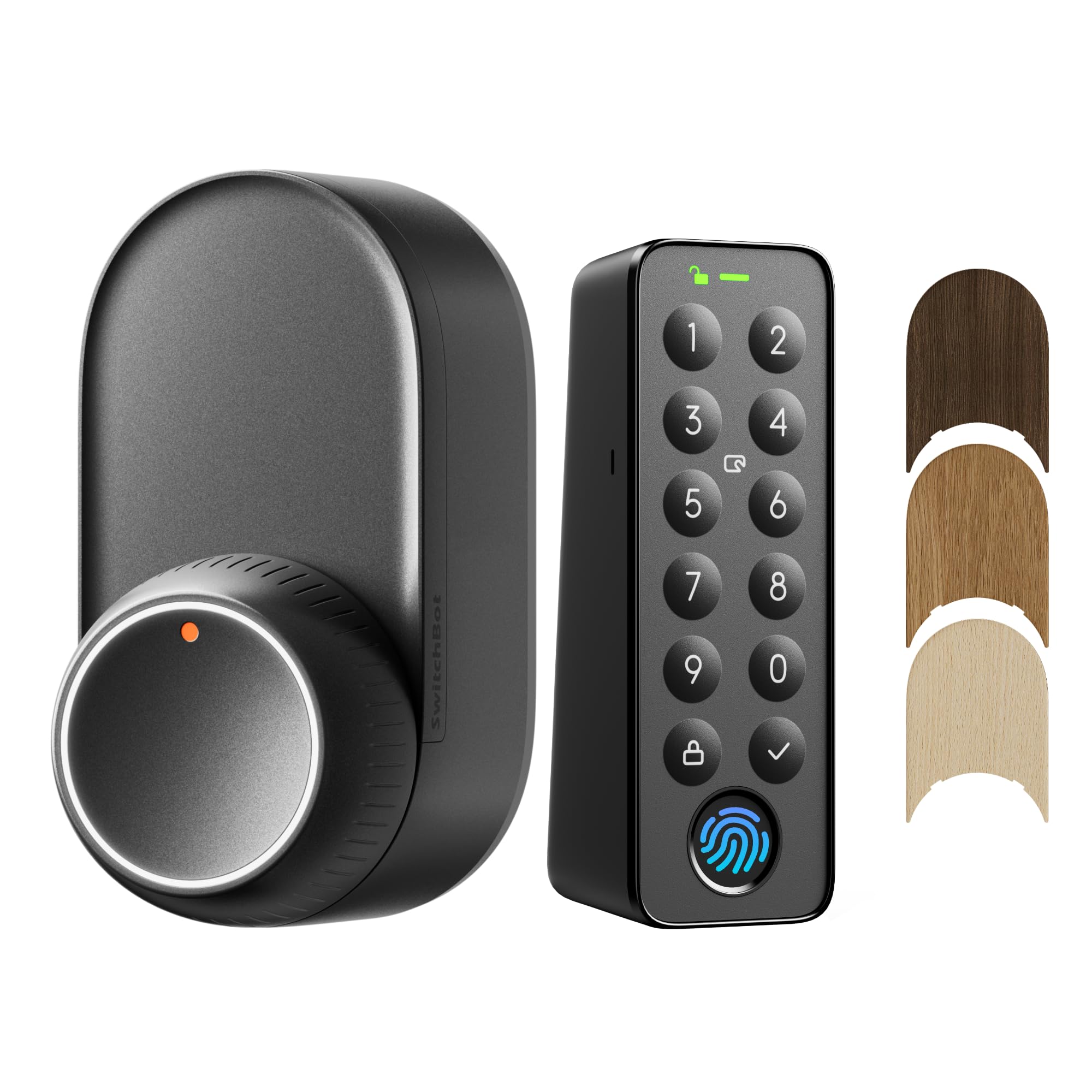 Amazon.co.jp: SwitchBot スマートロック Ultra 指紋認証パッド 暗証