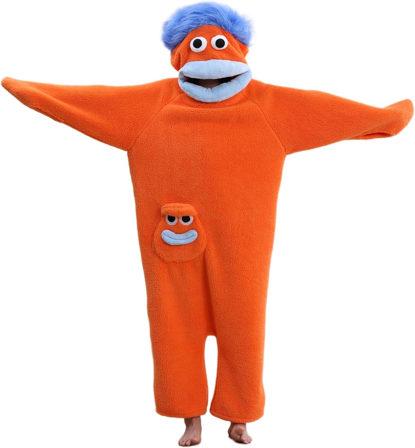 Monster Onesie for Animal Pajamas Cosplay Costume Without Shoes