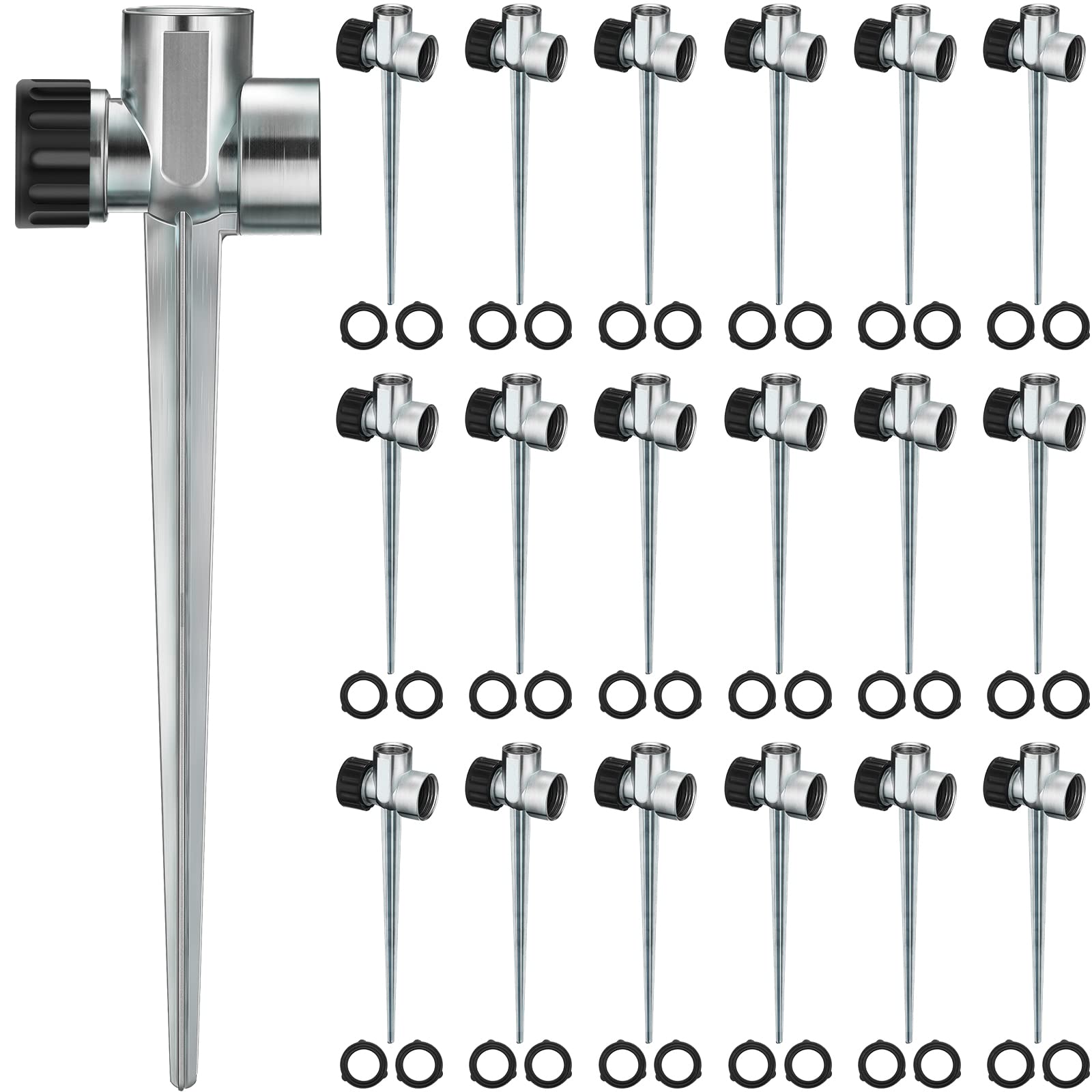 Arroseur de 1,27 cm arroseur de pelouse et jardin zinc filet 1,27 cm