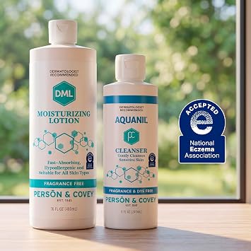 DML Moisturizing Lotion 16 Oz, Daily Hydration for Sensitive Skin