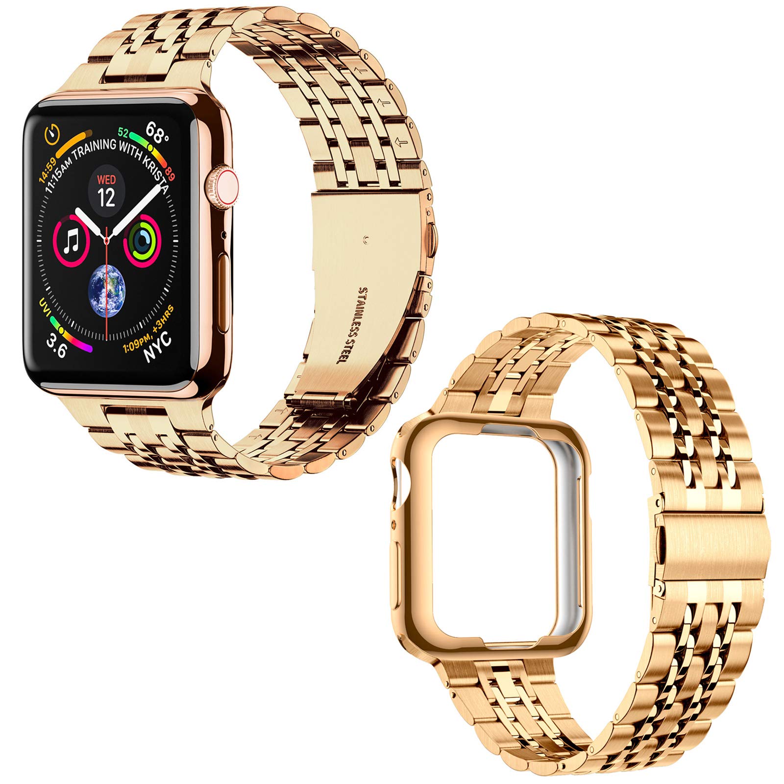 MioHHR Compatible with Apple Watch Strap 38mm 40mm 41mm - Image 2