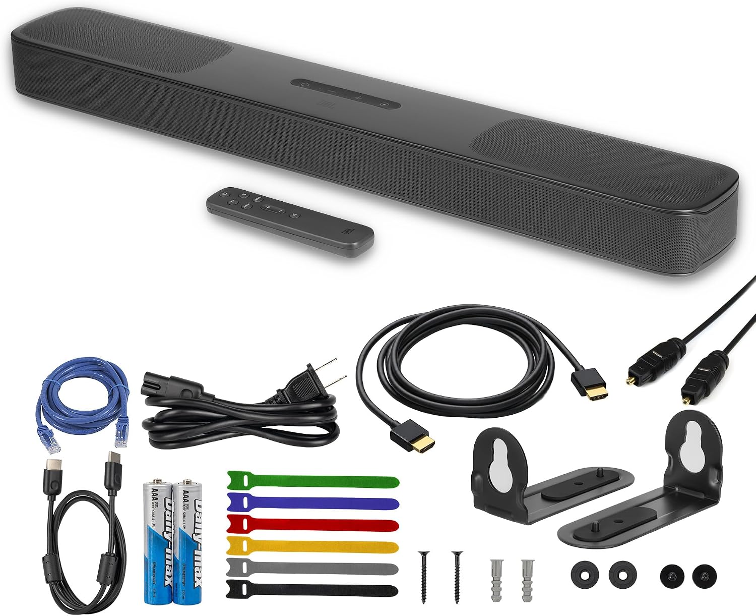 JBL Bar 5.0 MultiBeam 250W Soundbar Bundle
