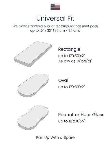 Miniatura 3 de Sábanas bajeras de moisés boho arco iris para bebés niños y niñas, sábanas de cuna suaves de alta calidad, compatibles con Halo, Mika Micky, Baby