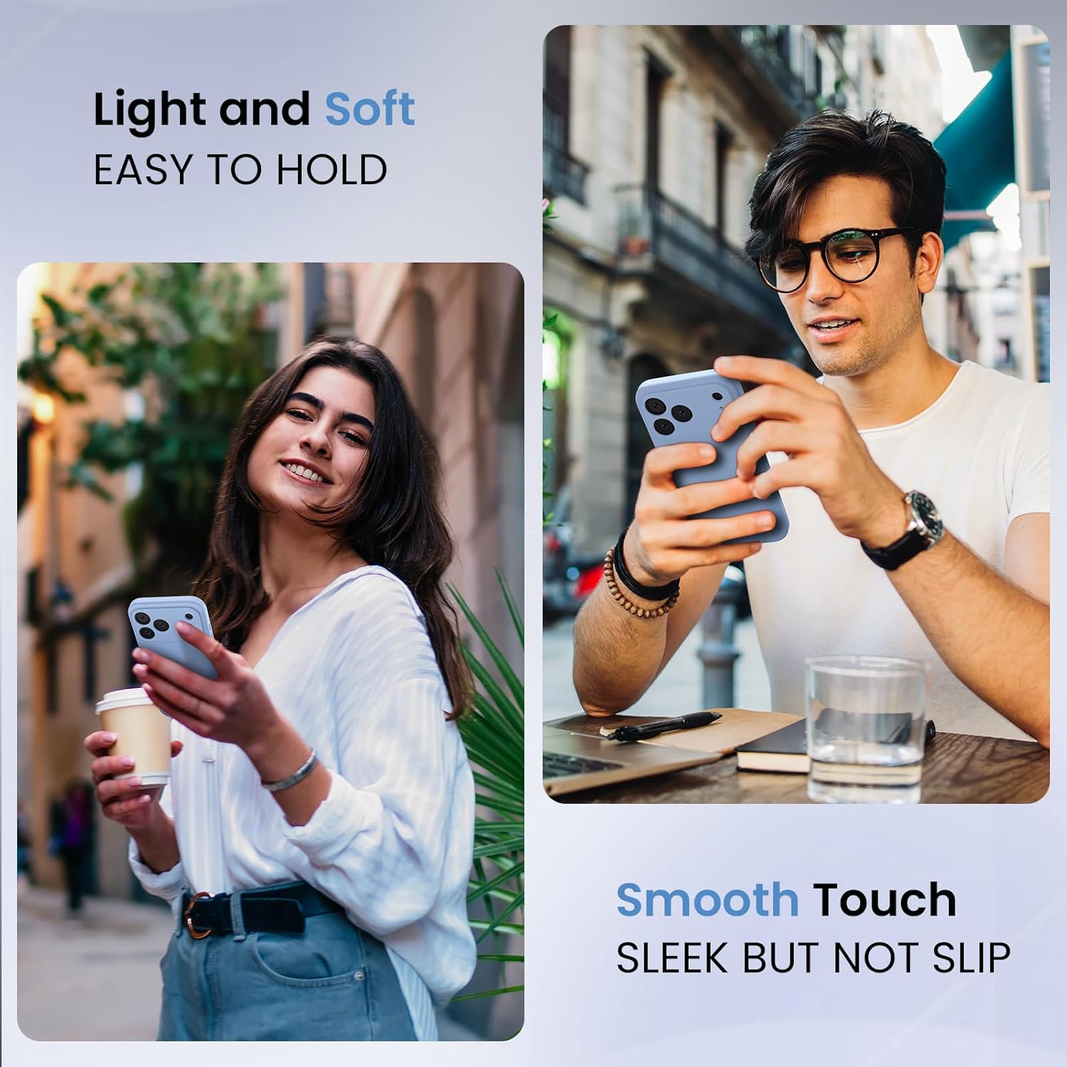 FireNova Magnetic for iPhone 17 Pro Max Case, Compatible with MagSafe, [Integrated Silicone Camera Control Button] [Camera Protection] Anti-Scratch Microfiber Lining Phone Case, 6.9", Light Blue - Image 8