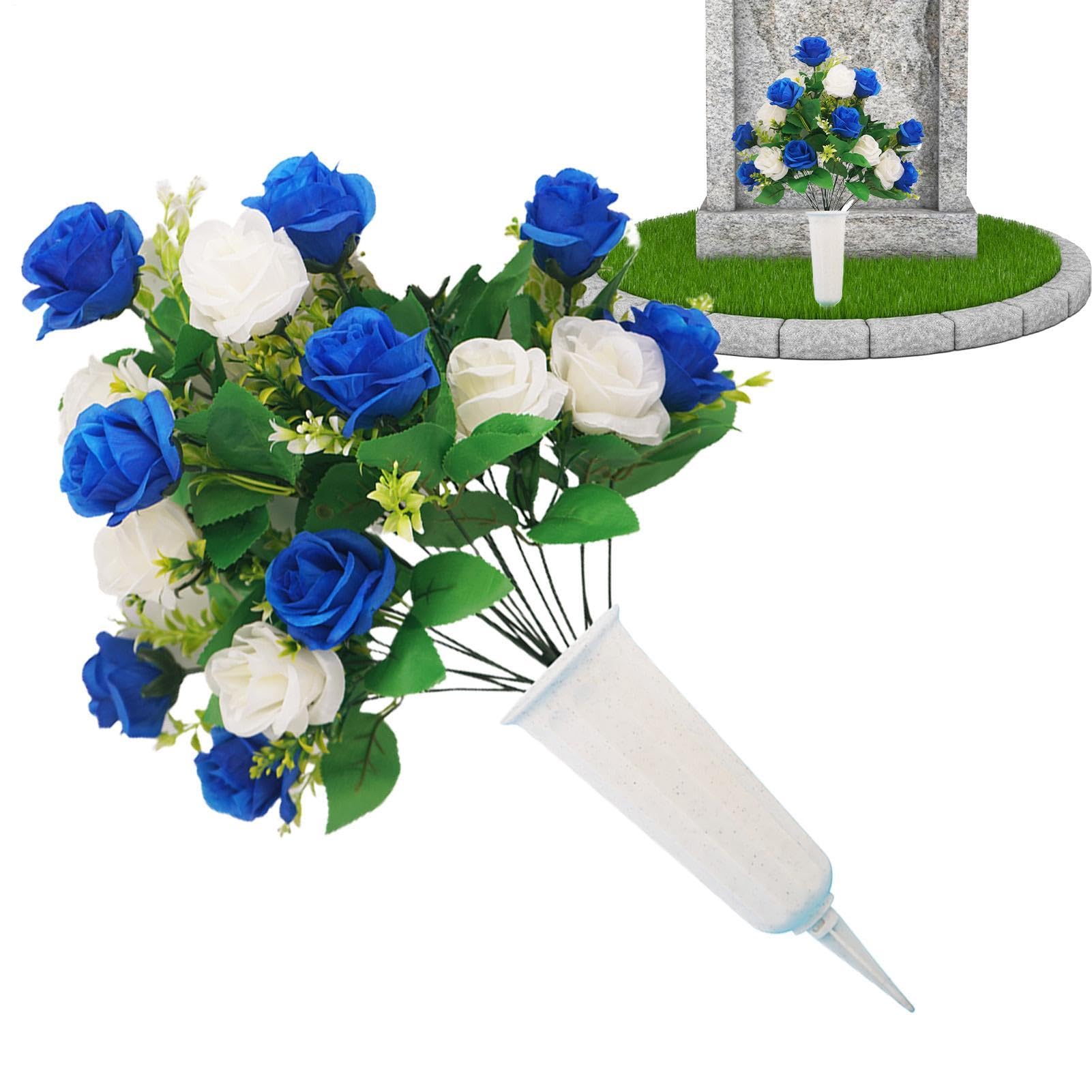 Hommage Memorial Garden avec ce kit commémoratif de cimetière en soie