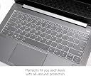 Saco Laptop Keyboard Protector Cover Compatible with 2024 Lenovo IdeaPad Pro 5, 83D2001GIN Series Built in AI 14 Inch Laptop - Transparent gallery image