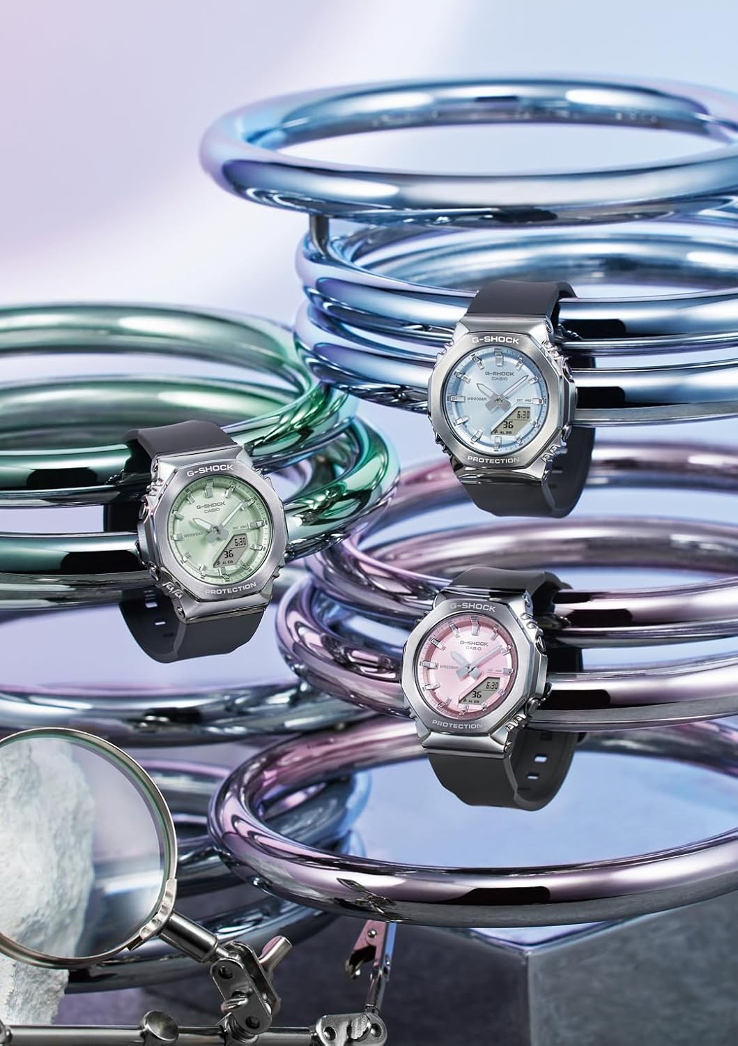 Casio GM-S2110 Kol Saati, Metal Kasa, Biyokütle Plastik