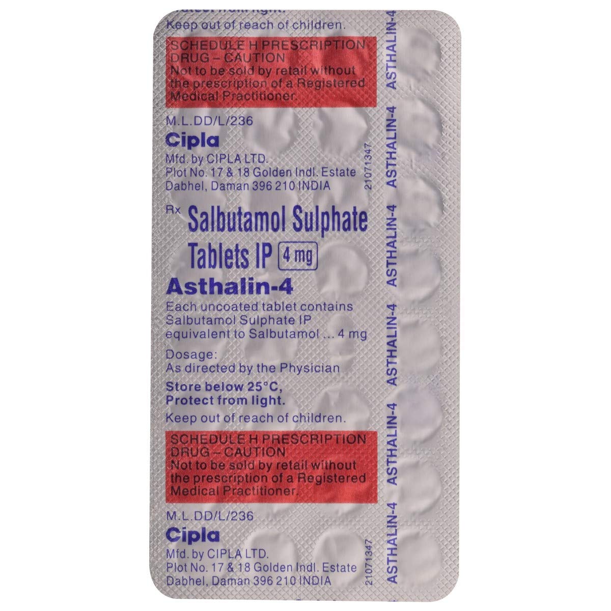 Ventolin 4mg tabletten