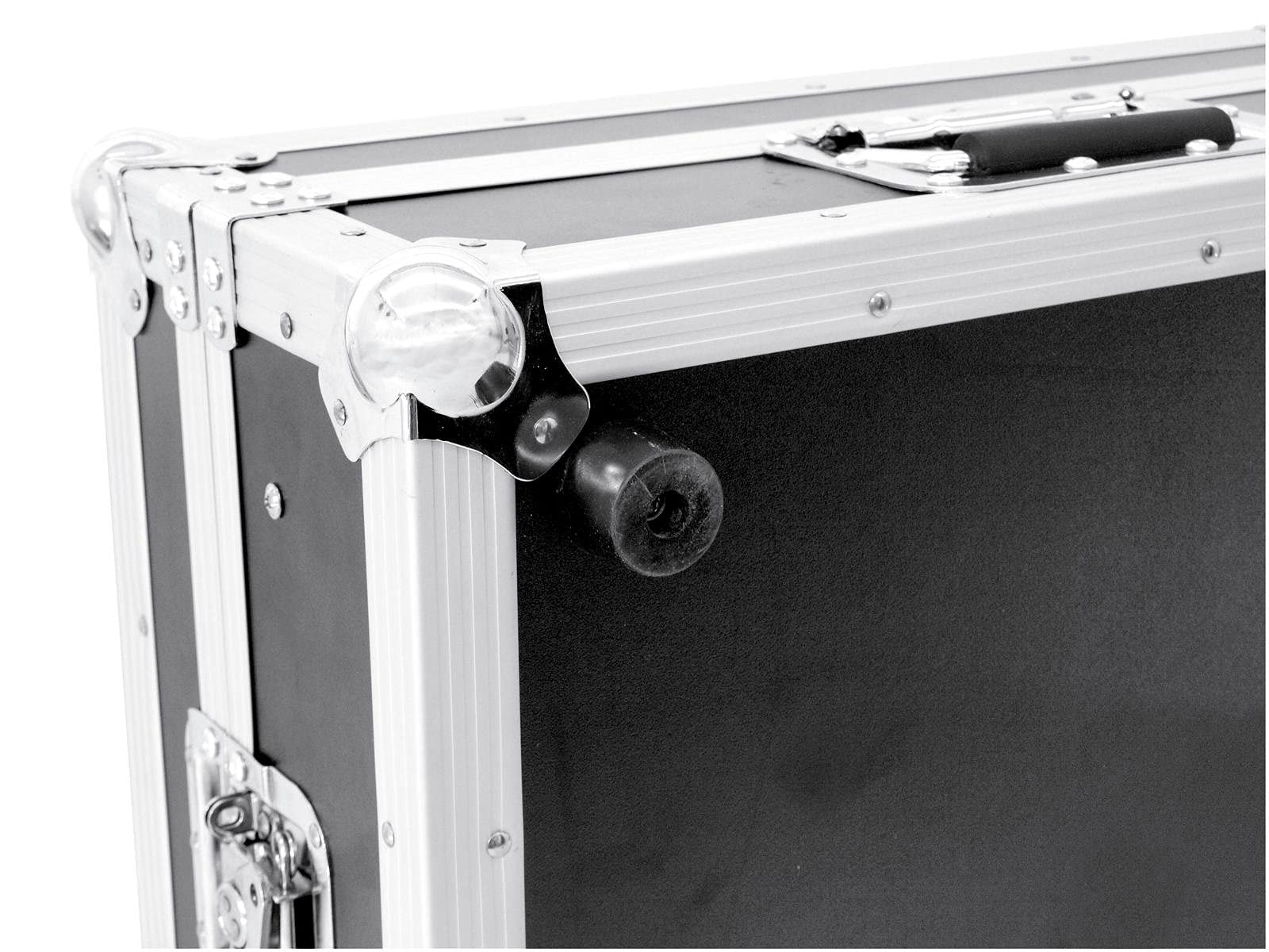 ROADINGER Mixer-Case Profi MCV-19, variabel, sw 8HE | Flightcase für 483-mm-Geräte (19")