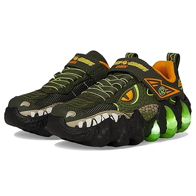 SKECHERS KIDS Skech O Saurus Lights 2.0 400121L (Little Kid/Big Kid) Boys Shoes Olive