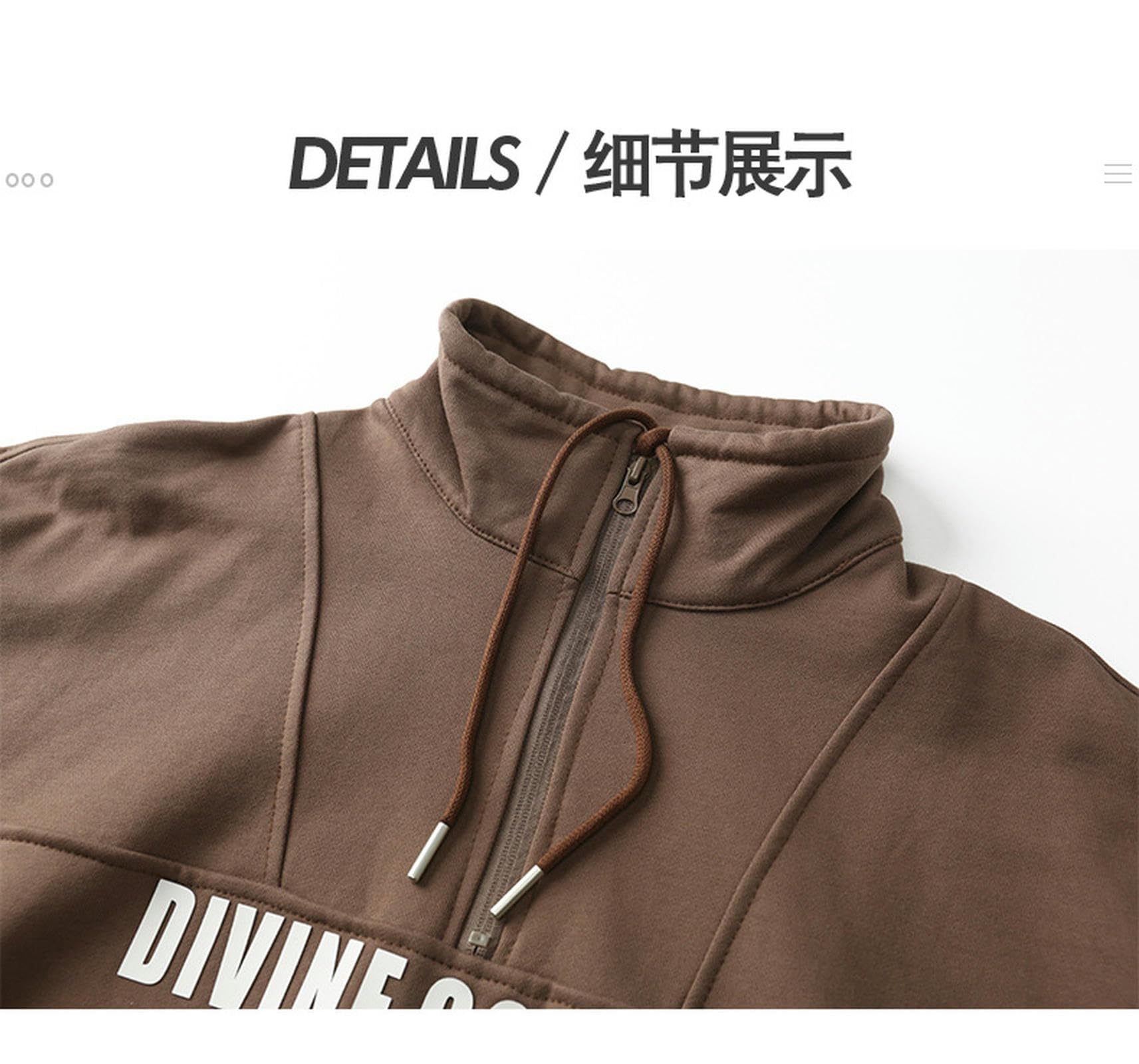 Bluza Ulica Hip-Hop Moda Męska Marka Jesień I Zima Garnitury Dla Mężczyzn High Street Casual All-Match Bluzy I Spodnie Dresowe Moda Męska