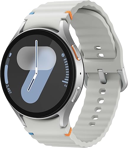 SAMSUNG Galaxy Watch 7 44mm LTE AI Smartwatch w/Energy Score, Wellness Tips, Heart Rate Tracking, Sleep Monitor, Fitness Tracker, 2024, Silver (Renewed)
