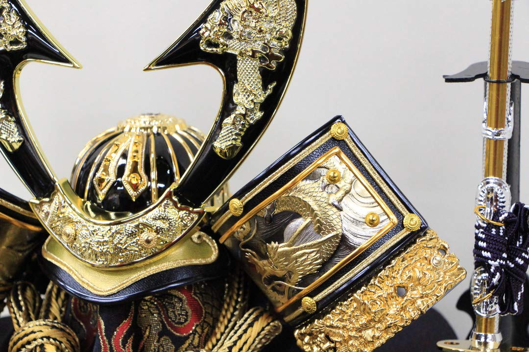 Amazon | 五月人形 コンパク おしゃれ ケース飾り 兜 かぶと ガラス