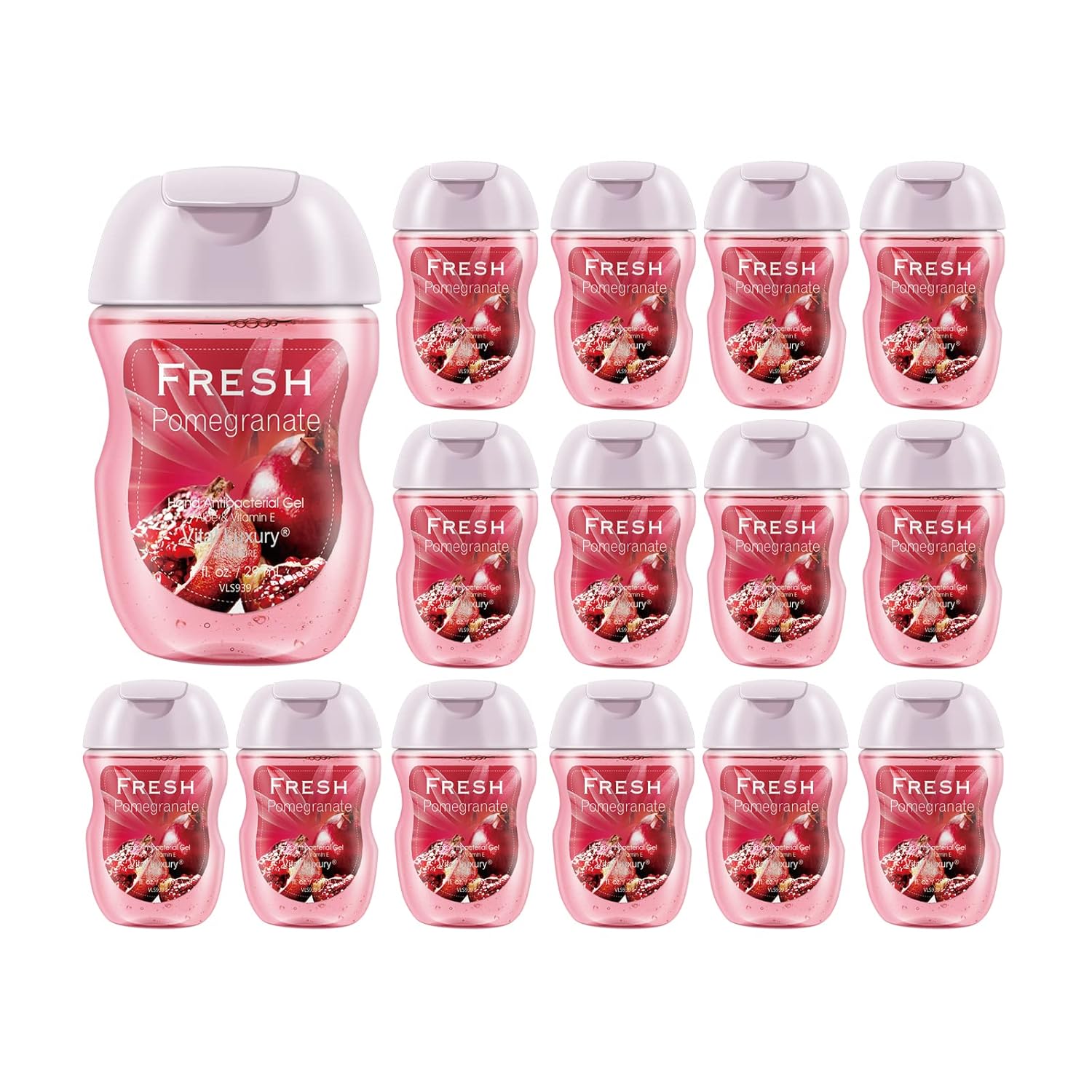 Vital Luxury Mini Hand Sanitizer Gel, AntiBacterial Hand