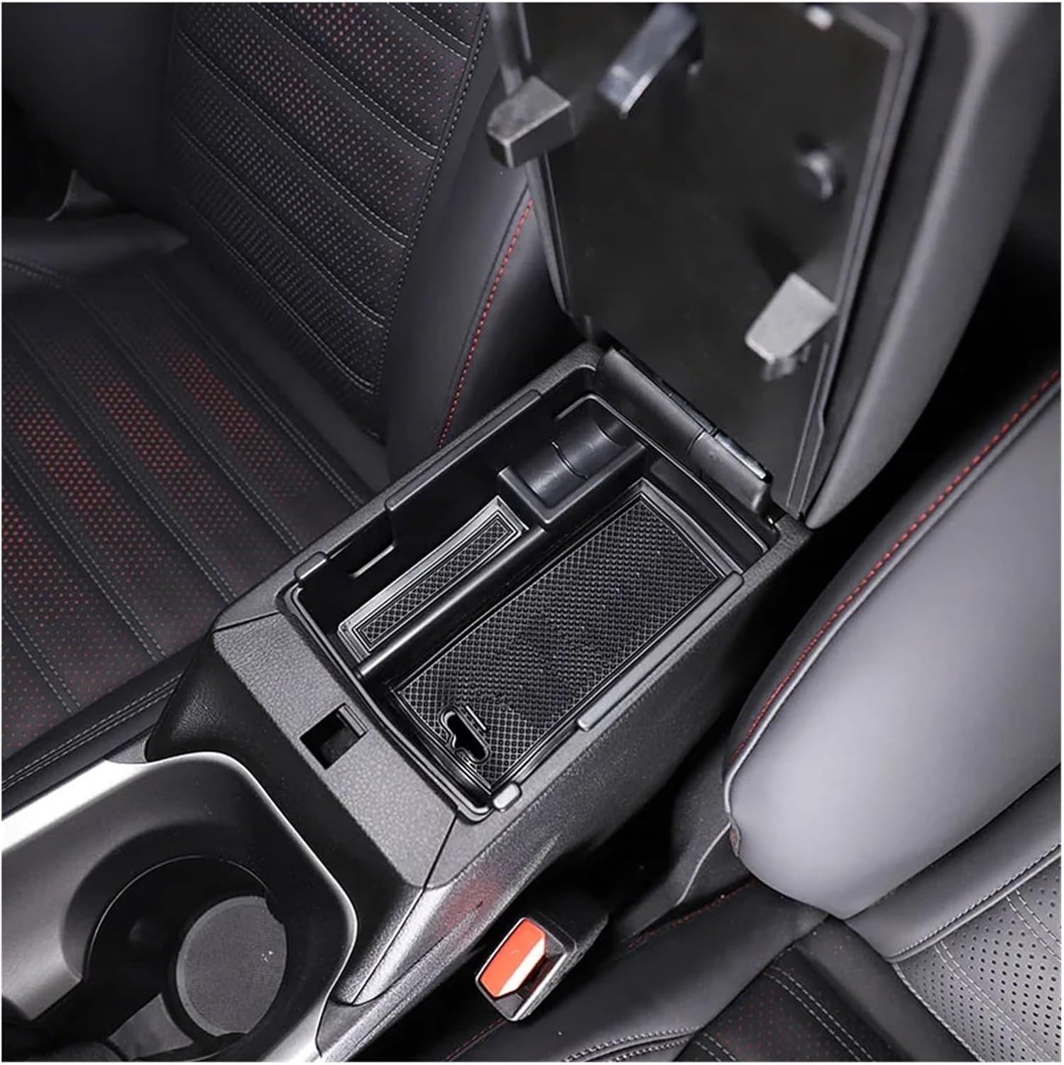 Car Center Console Organizer Armrest Storage Box Tray Compatible for Cadillac Escalade for 2021-2024 Car Styling Accessories