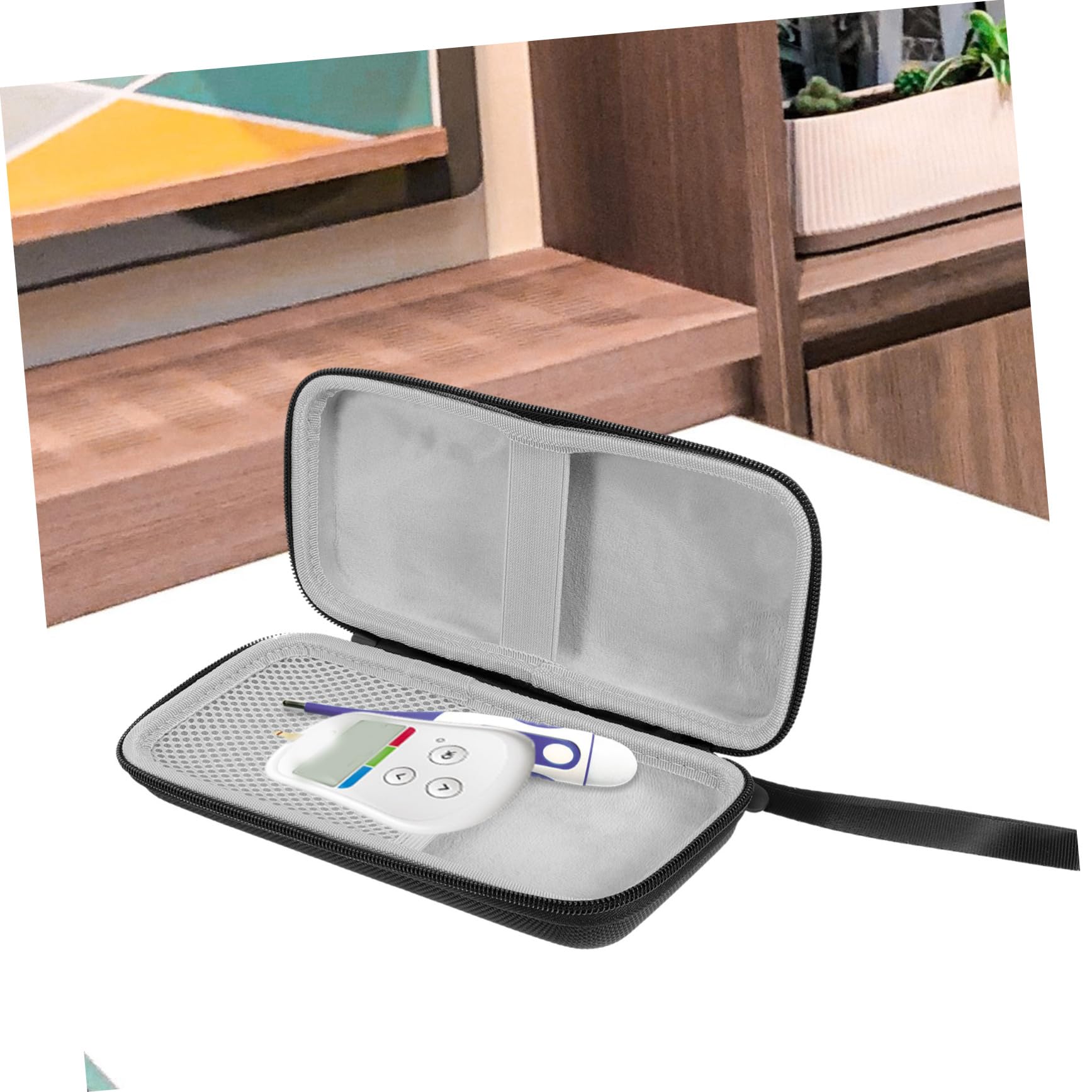 5stücke Organizer Für Blutzuckermessgerät Tragetasche Für Diabetes-zubehör Mit Elastischen Fächern Für Unterwegs Oder Reisen Schützt Und Ordnet Ihre Messgeräte Und