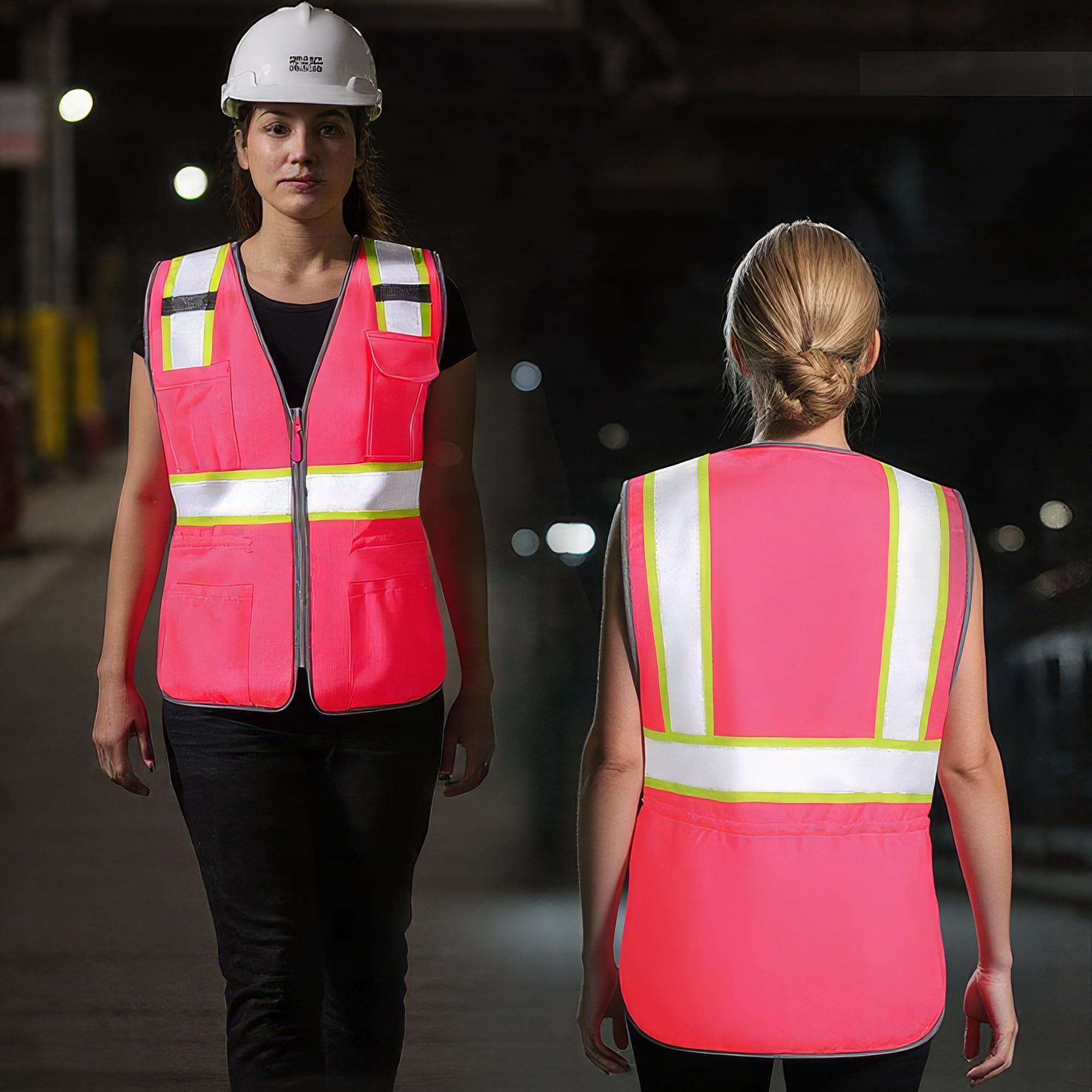 Sicherheitsweste für Damen, Warnweste für Damen