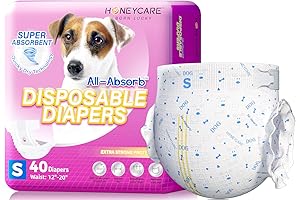 HONEY CARE Disposable Diapers for Dogs: The Ultimate Solution for Female Canine Incontinence