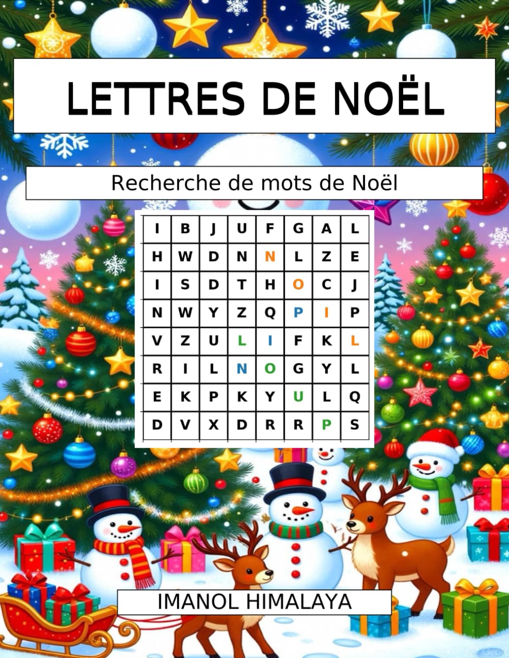 LETTRES DE NOËL: Recherche de mots de Noël