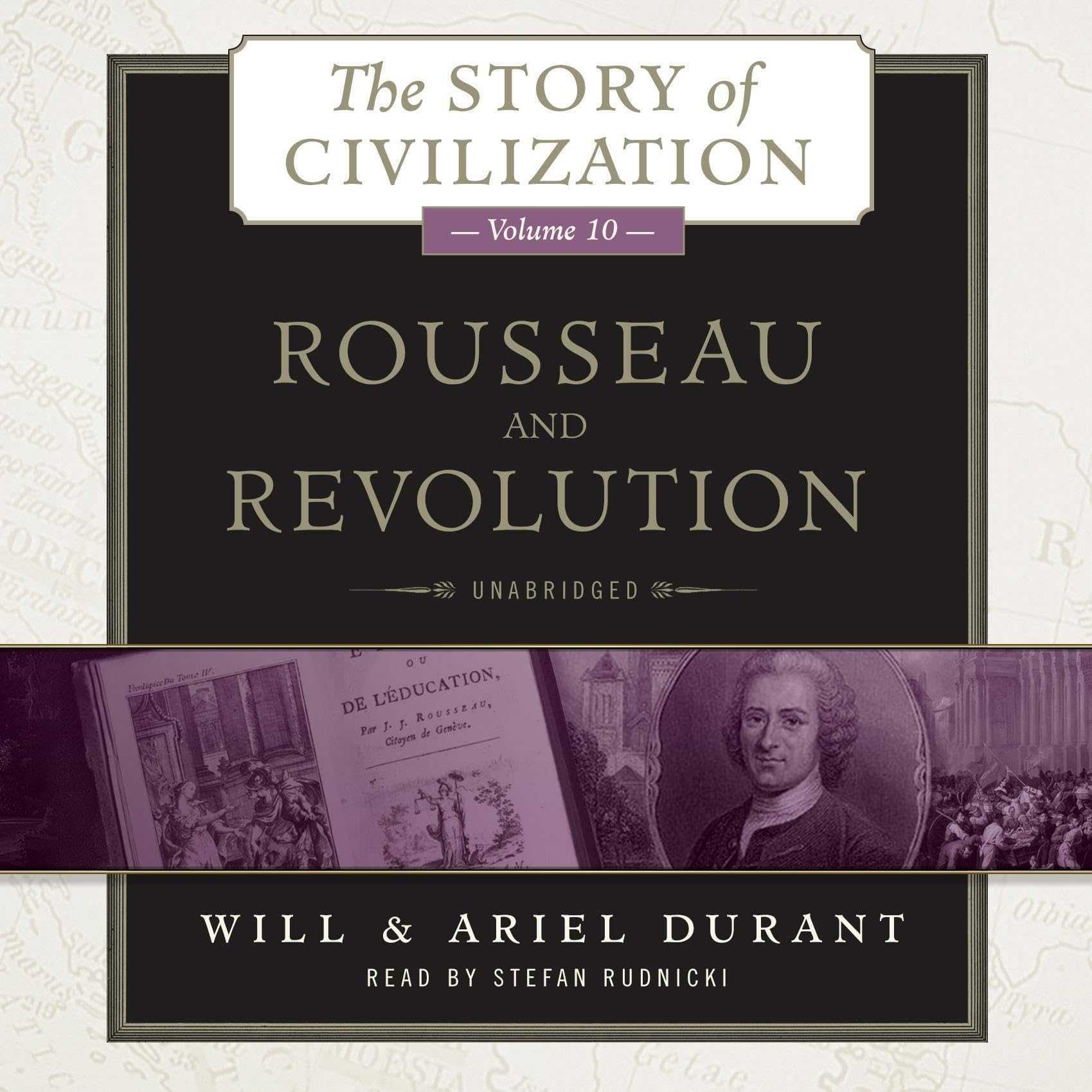 Cover art for Rousseau and Revolution