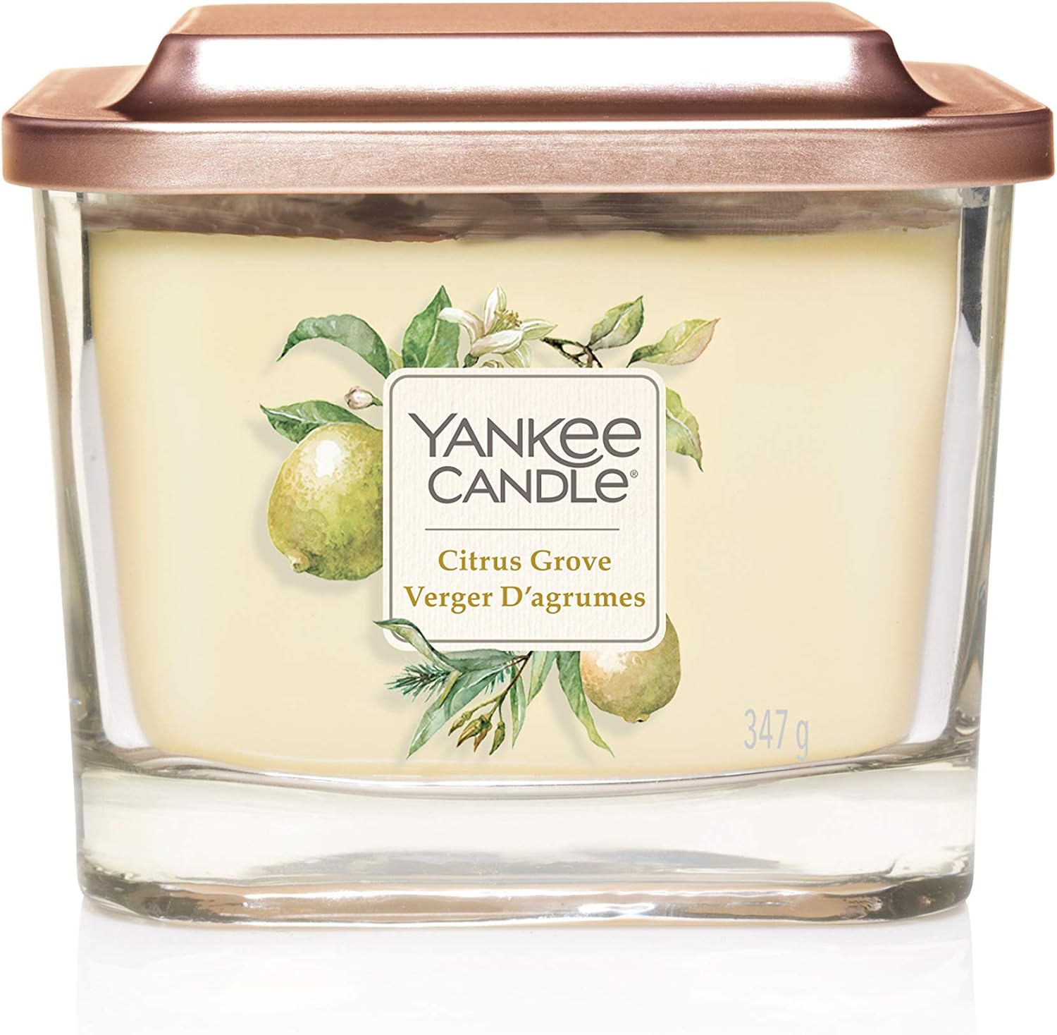 Yankee Candle Elevation Collection with Platform Lid Medium 3Wick