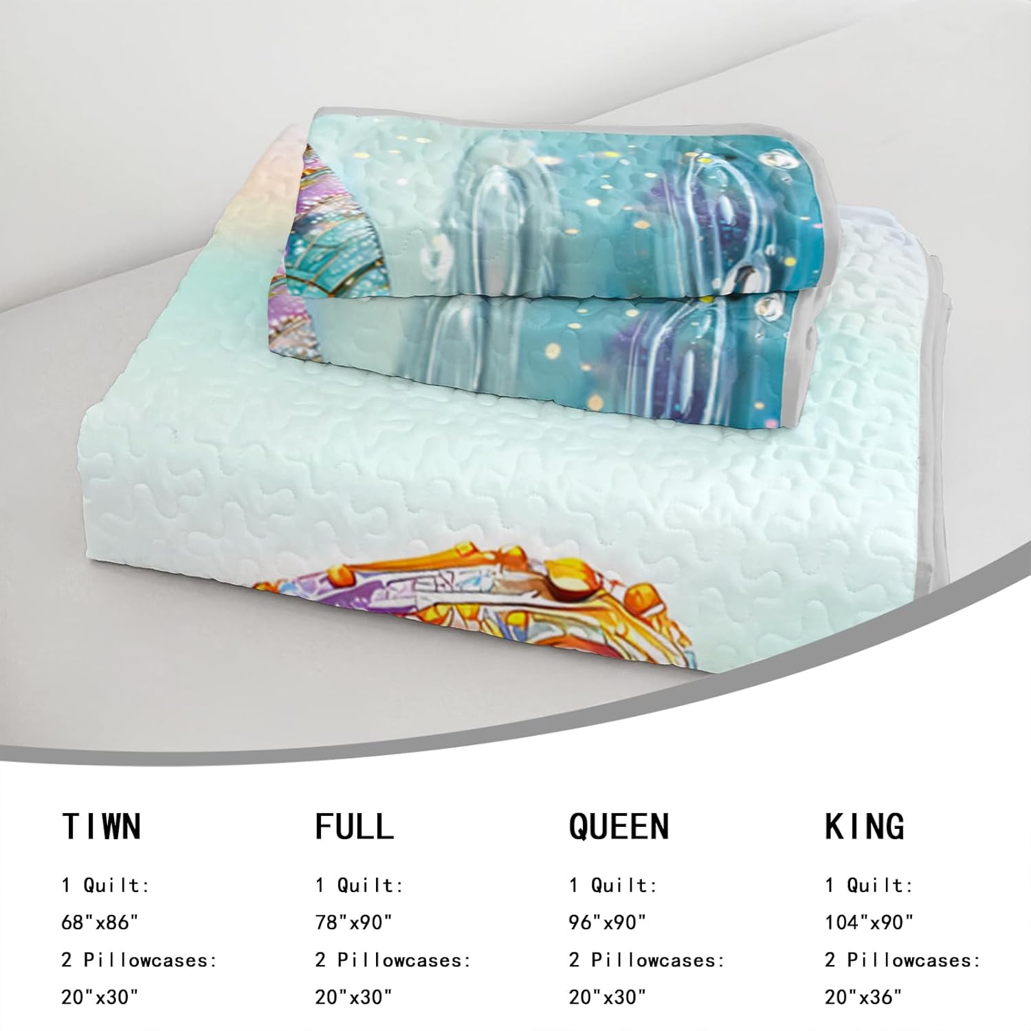 AILONEN Beautiful Dragonfly Quilt Set Queen Size,3Pcs Abstract Diamond Art Soft Bedspread Coverlet with 2 Pillowcases,Bed Cover for Kids Girls Women