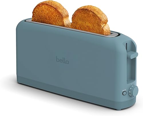 Vista 19 de BELLA - Tostadora de 2 ranuras delgada, Fits-anywhere™ Utensilios de cocina, control de 6 niveles de tostado con botones de recalentar y cancelar