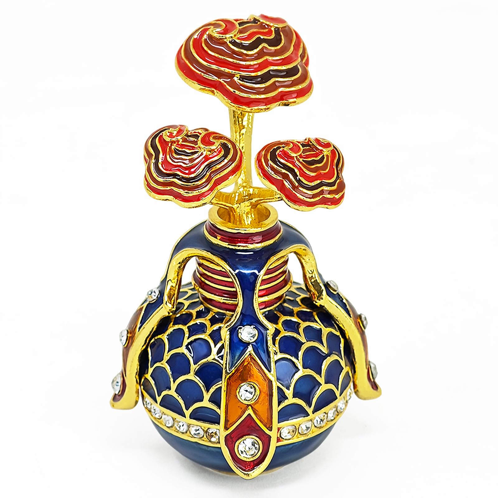 Vase Feng Shui 2026 objet déco asiatique champignon immortalité w5731