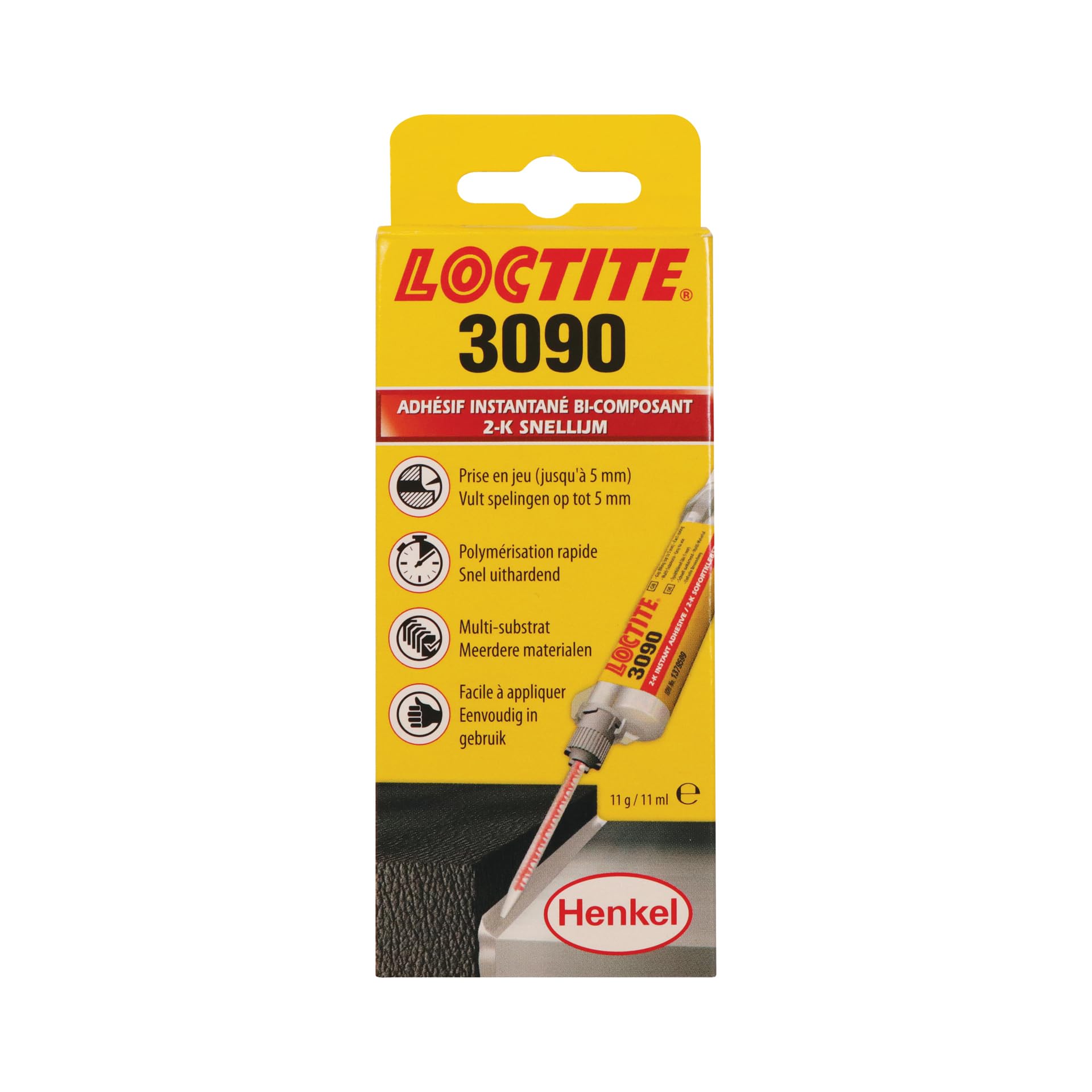 Adhesif Loctite 3090 bicomposants 10 gr
