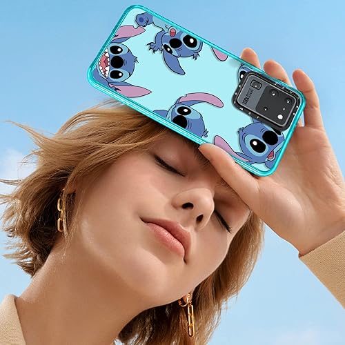 Miniatura 6 de Jowhep Stitc - Funda para Samsung Galaxy S20 UltraS20 Ultra 5G, lindo personaje de dibujos animados femeninos para niñas, niños y adolescentes,