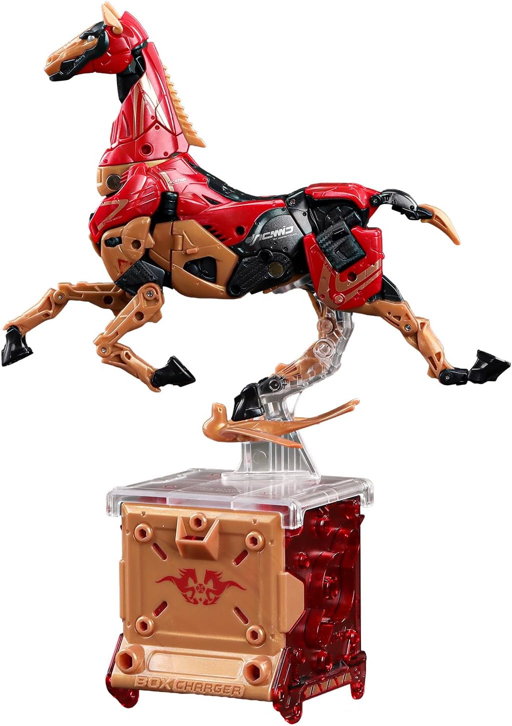 BEASTBOX BB-75 Horse Deformation Toys Action Figure, Converting Toys in Mecha and Cube, Perfect Birthday Party Gift for Teens and Adults