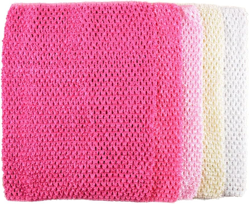 9 Inch Width Crochet Tutu Tops for Baby Toddler Girls,Infant Chest Wrap for Halloween Dress Up Party